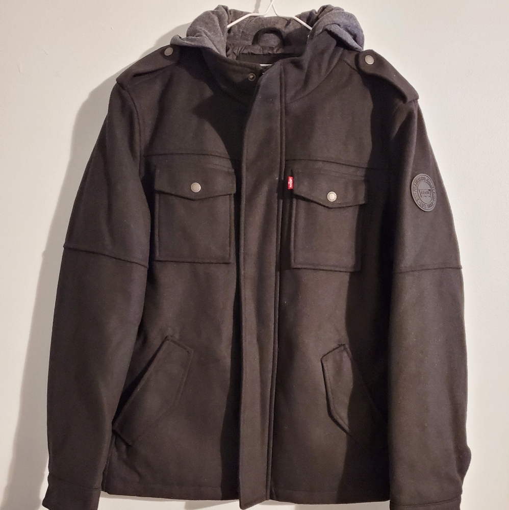 Levi's Jacket Men's BLACK.    401